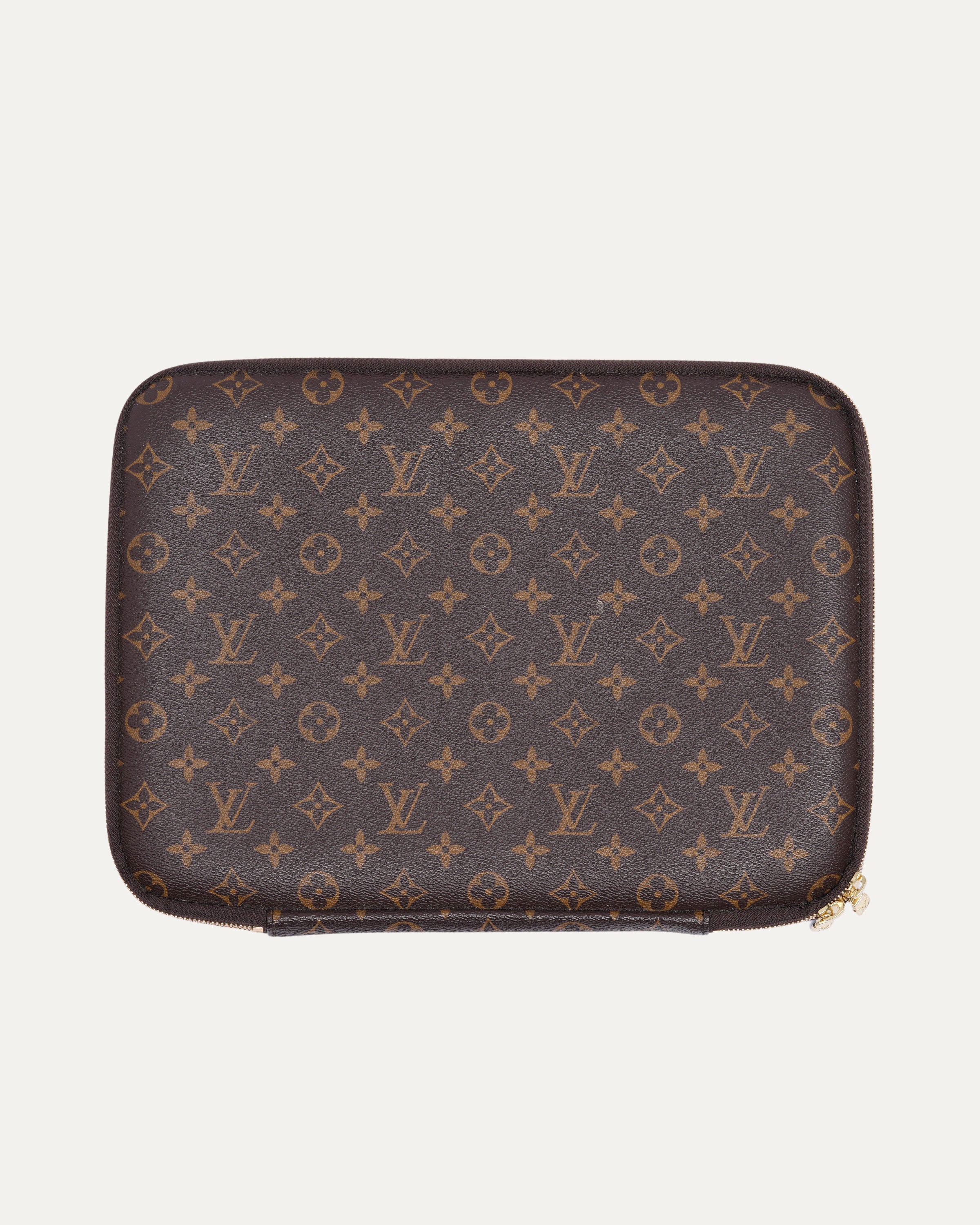 Monogram Laptop Case