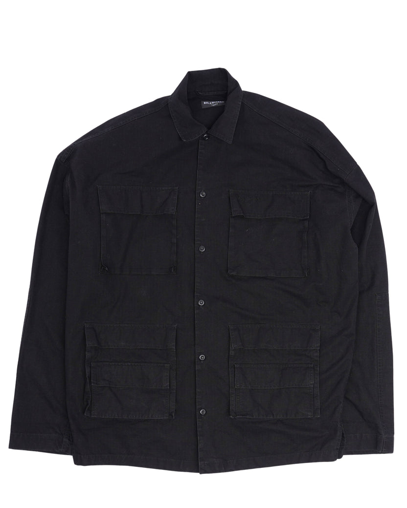 Ripstop Cargo Shirt Jacket