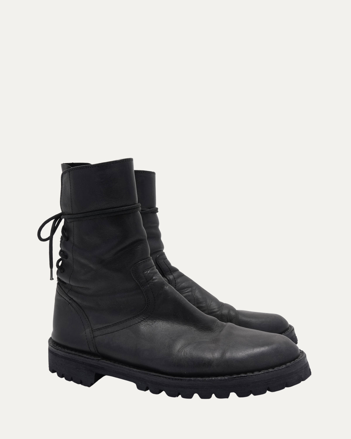Back Lace Boots