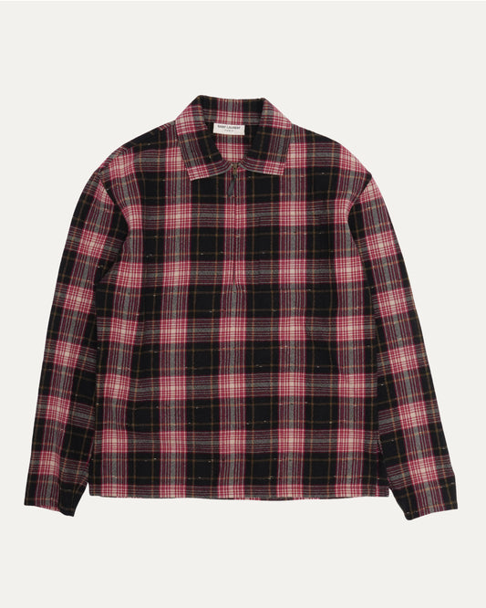 Flannel Popover Shirt