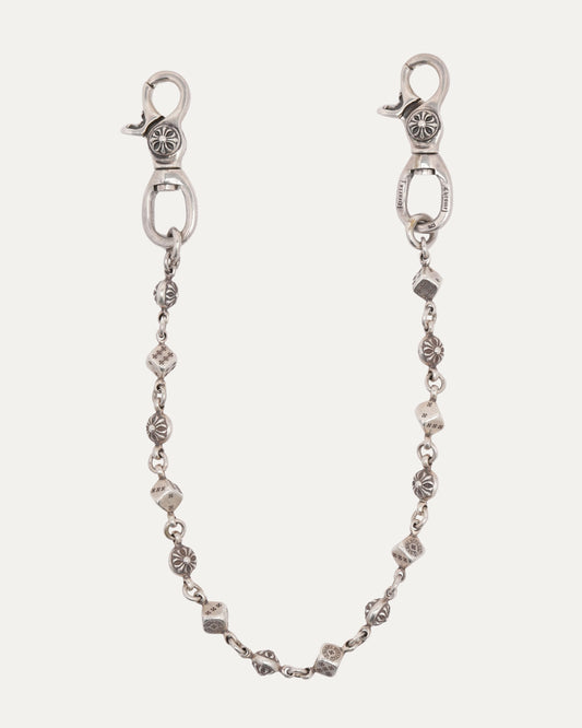 Dice and Plus Ball Wallet Chain