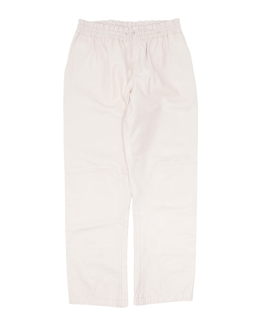 Leather Sweatpants