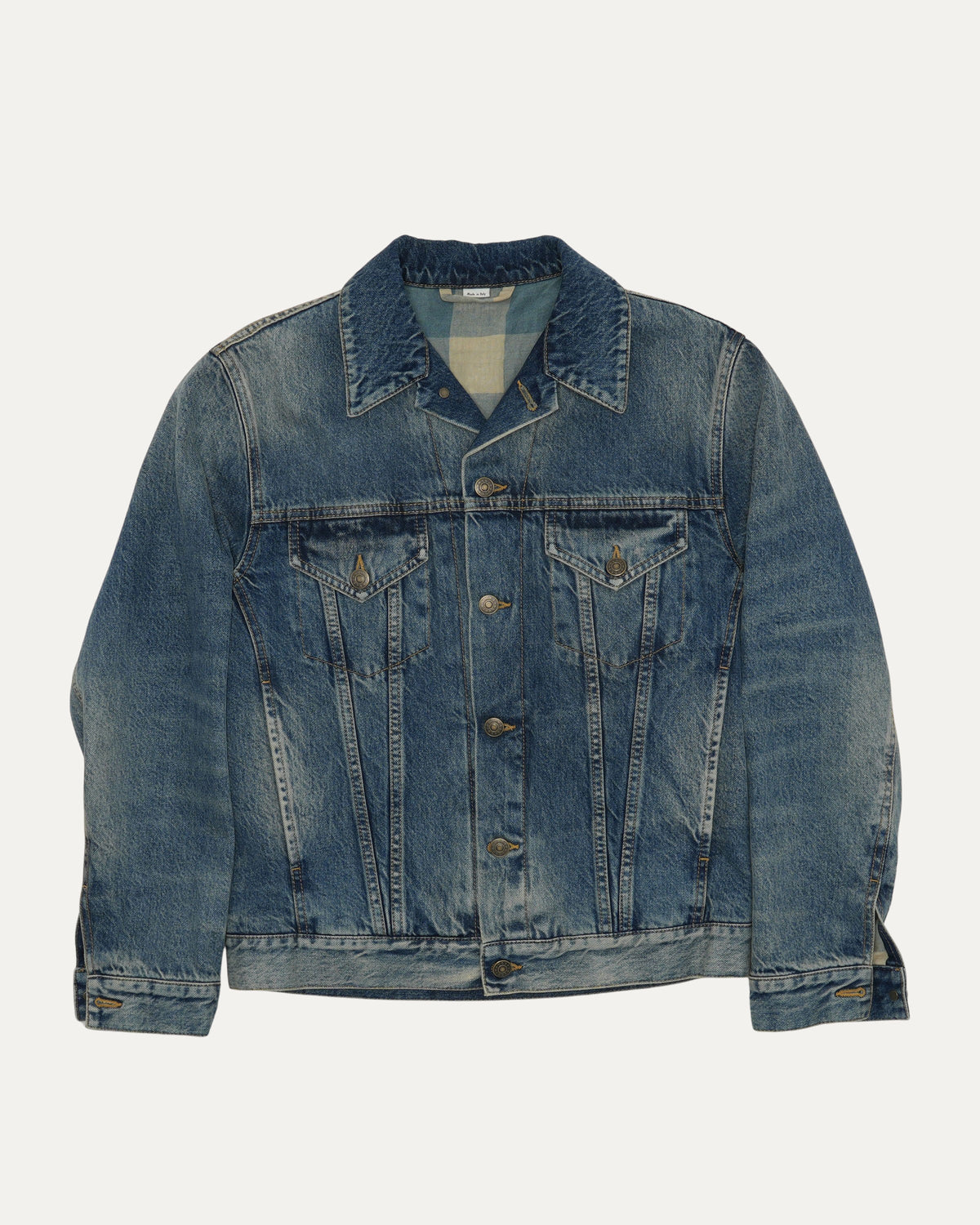 Shunga Pearl Embroidered Denim Jacket
