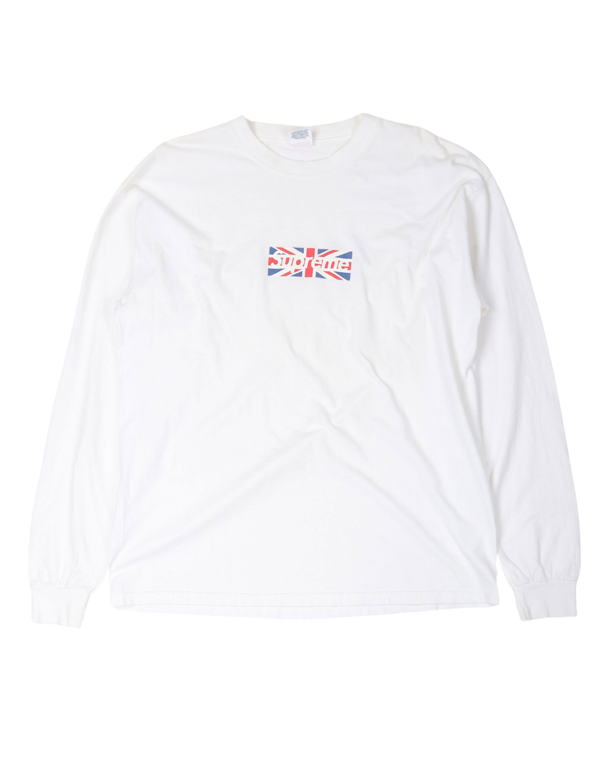 2011 London Exclusive Box Logo Long Sleeve T-Shirt