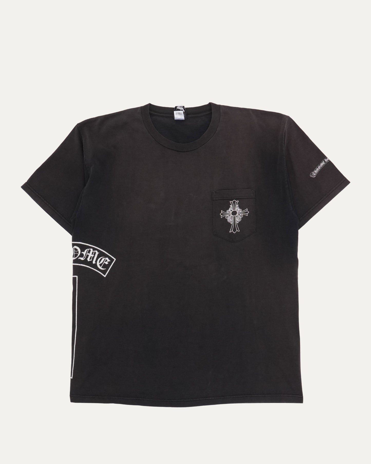 Vintage Hairy Cross Pocket T-Shirt