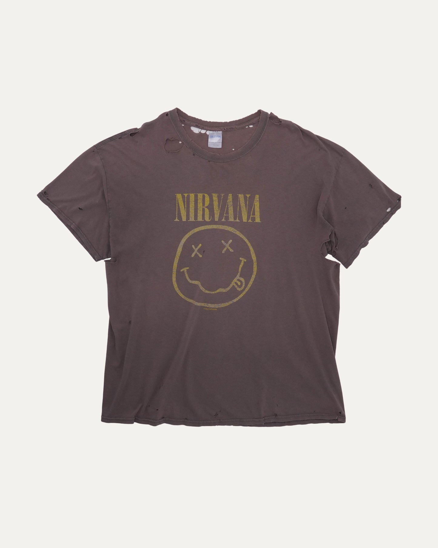 Nirvana Smiley Face T-Shirt