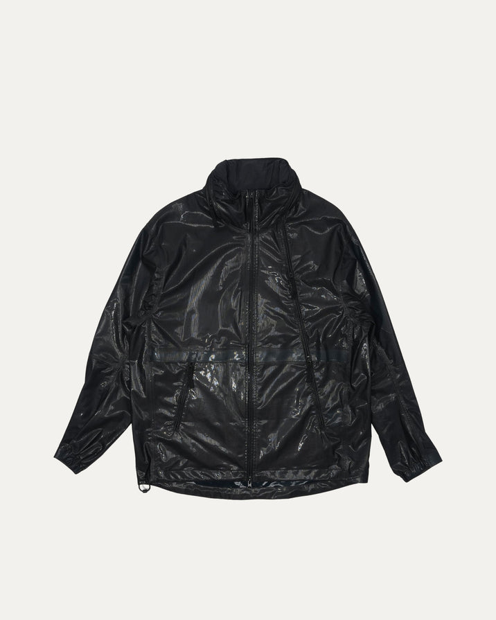 Metallic Run Proof Nylon Jacket