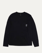 Embroidered Eye Chart Long Sleeve Pocket T-Shirt