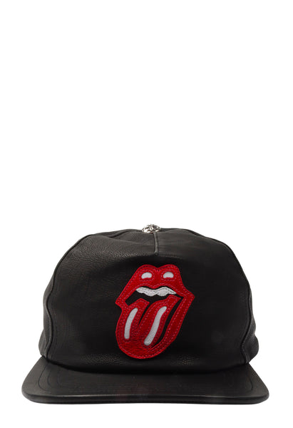 CHROME HEARTS×ROLLING STONES Chrome Hearts Rolling Stones Leather Patch 5-Panel Hat – Justin Reed