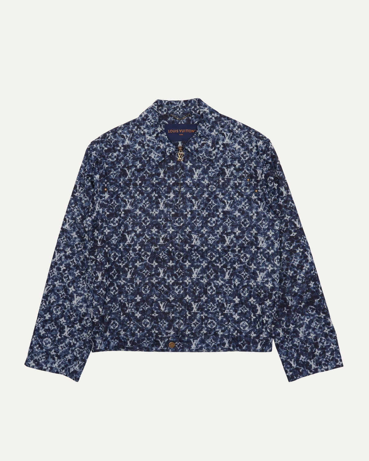 Denim Monogram Workwear Jacket