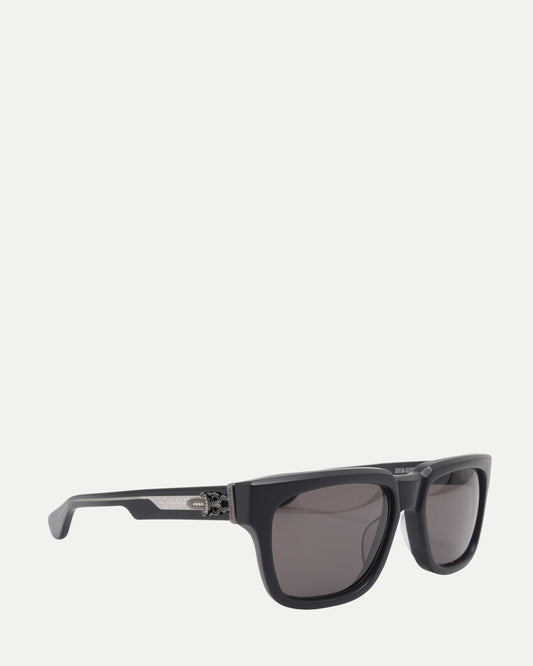 Matte and Gloss Box Officer Sunglasses