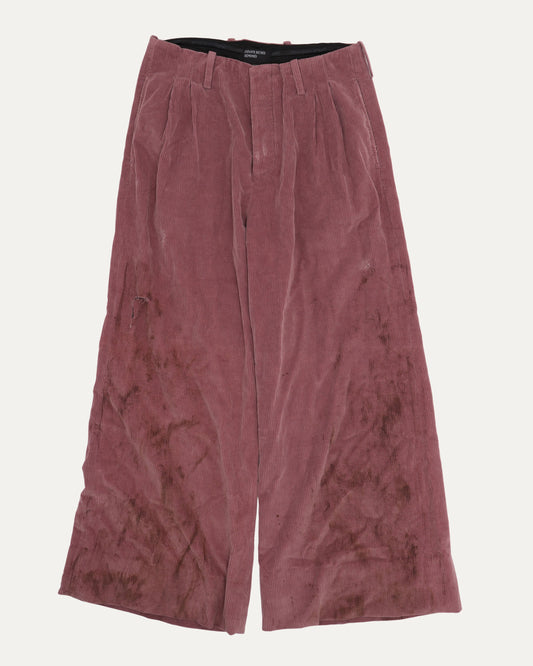 Corduroy Wide Leg Trousers