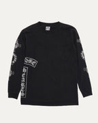 Vintage Multi Logo Long Sleeve Pocket T-Shirt