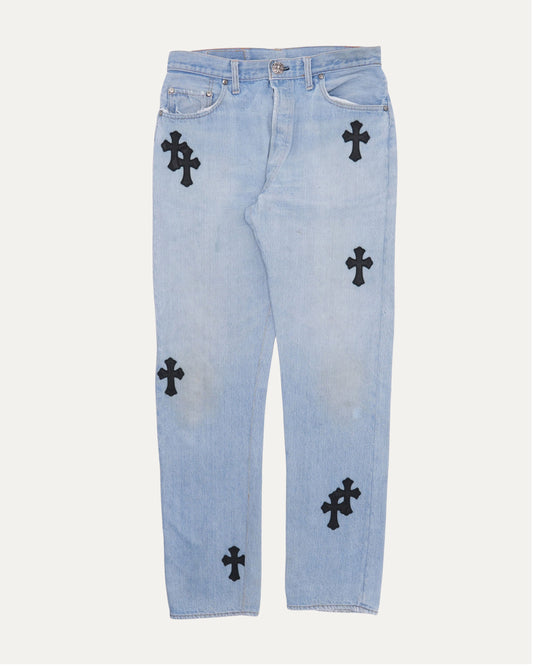 Cross Patch Levis 501 Jeans