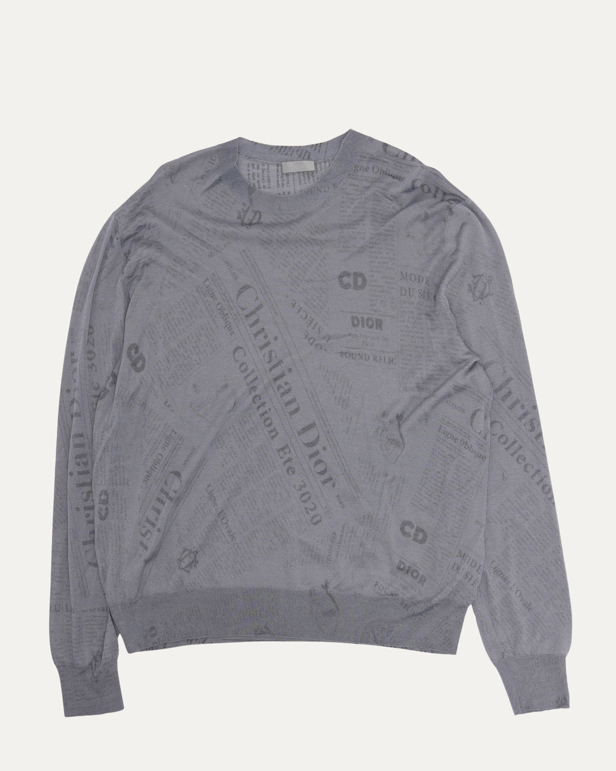 Ribbed Thin Sweater