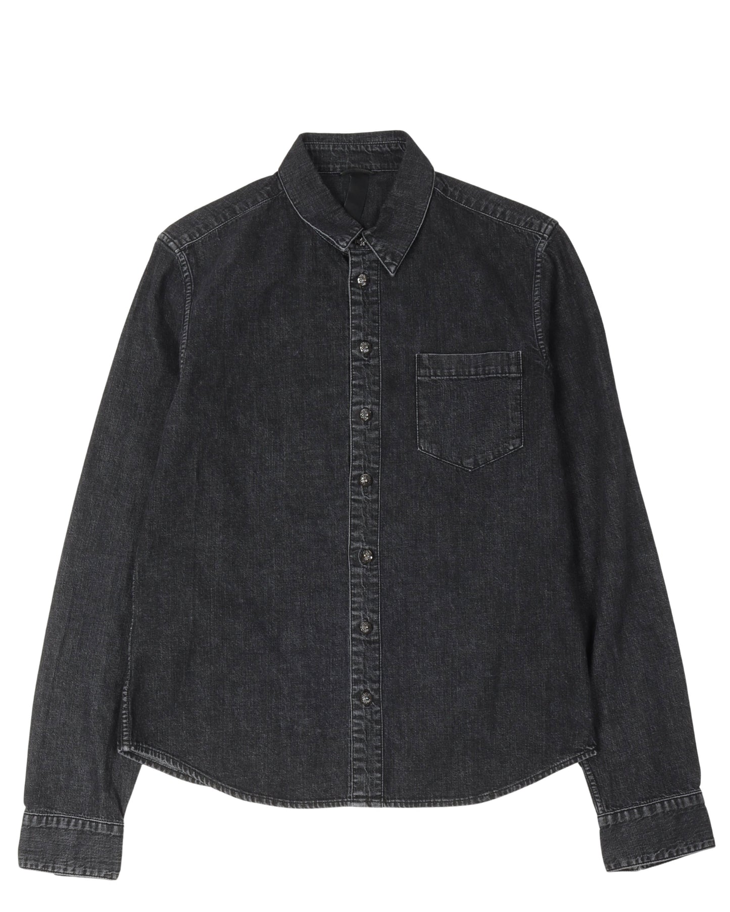 Cross Patch Denim Shirt