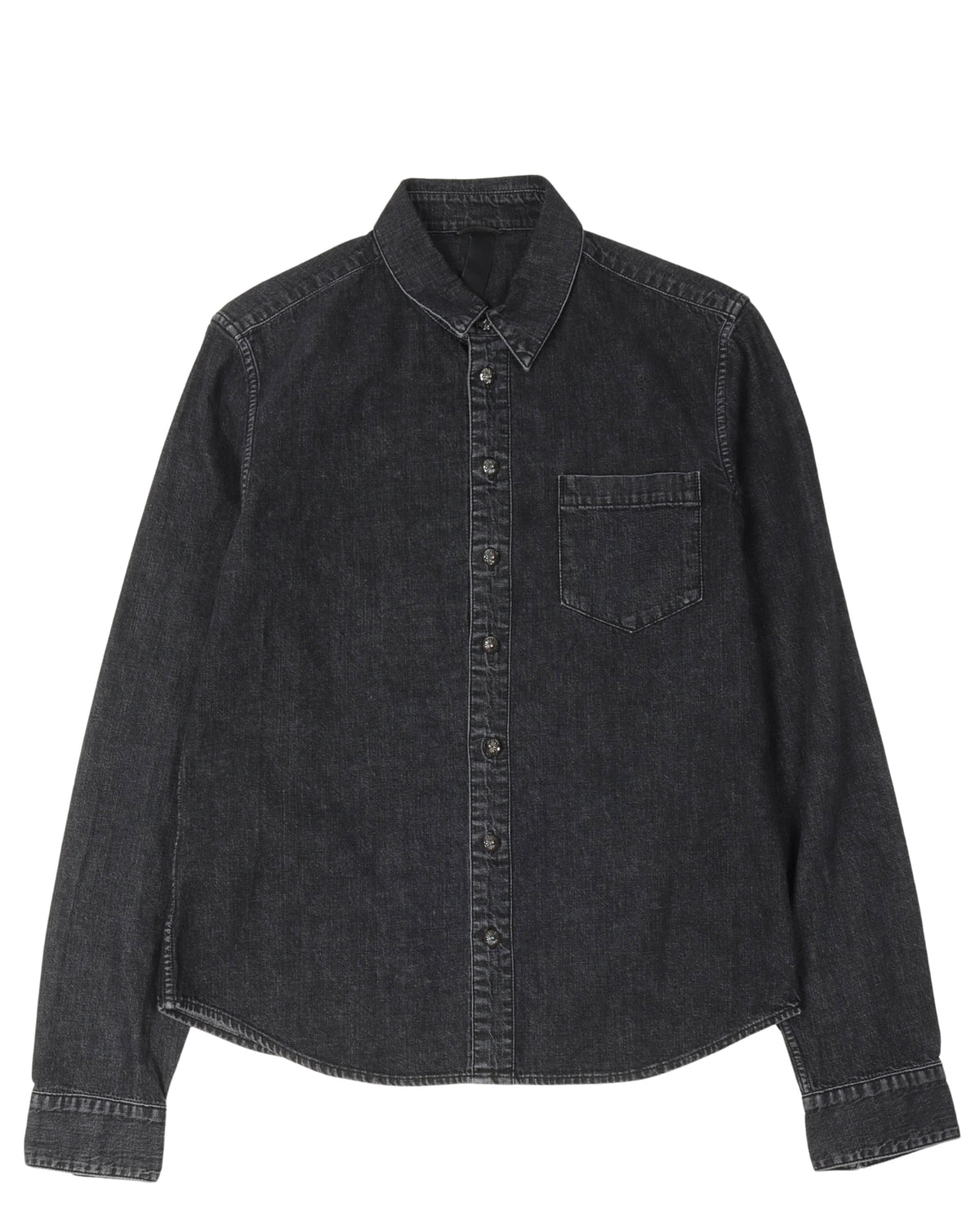 Cross Patch Denim Shirt