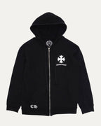 Psychedelic Plus Cross Zip Hoodie