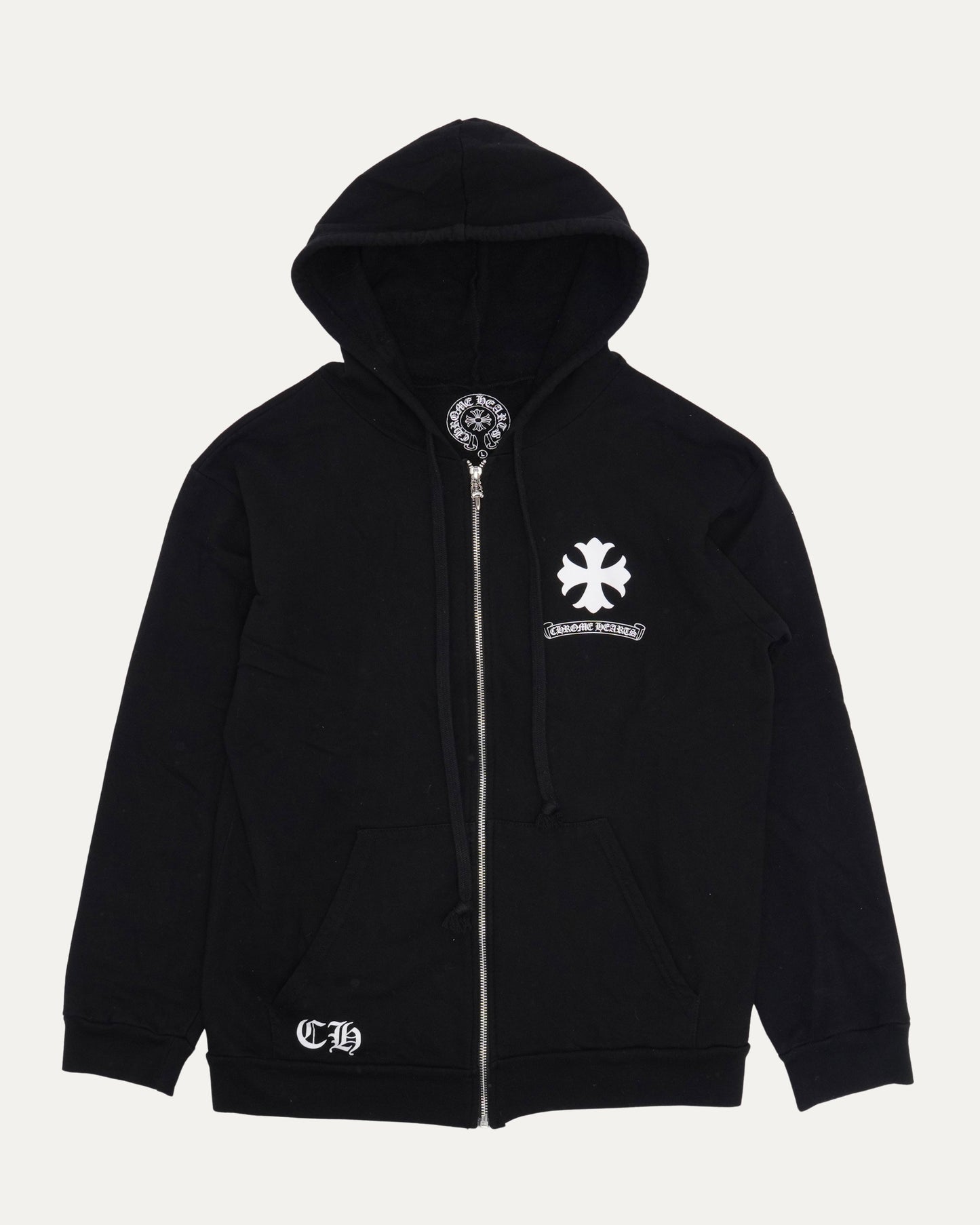 Psychedelic Plus Cross Zip Hoodie