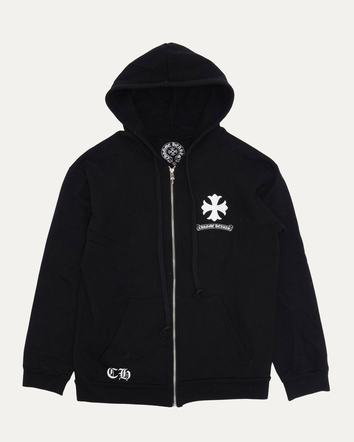 Psychedelic Plus Cross Zip Hoodie
