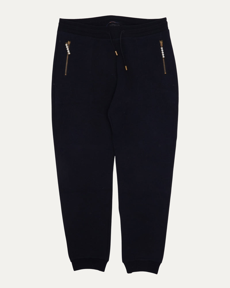 Pearl Embellished Sweatpants