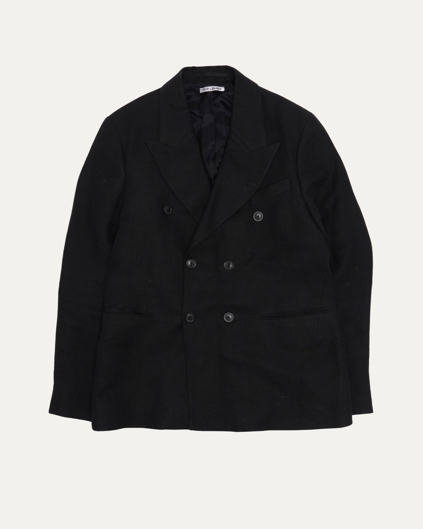 Linen Double Breasted Blazer