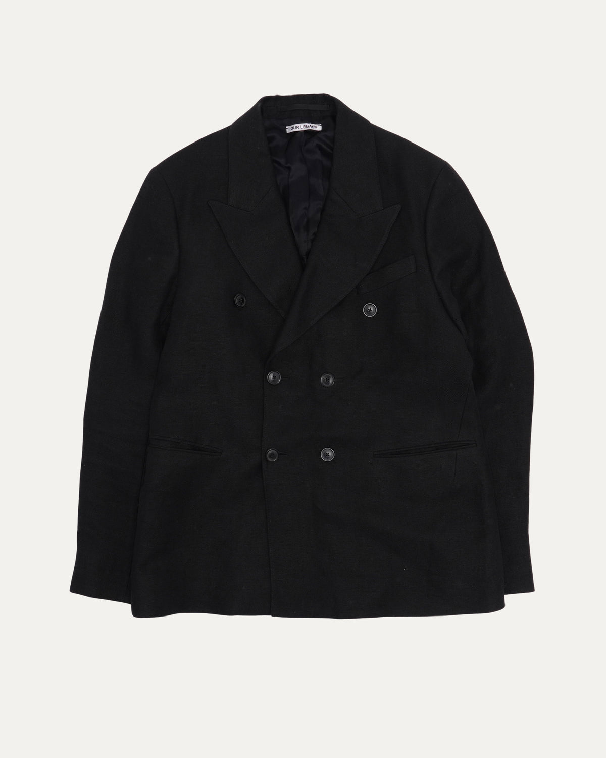 Linen Double Breasted Blazer