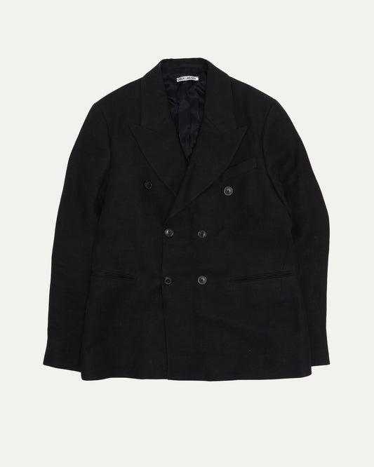 Linen Double Breasted Blazer