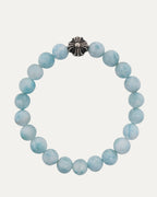 6mm Larimar Plus Ball Bead Bracelet