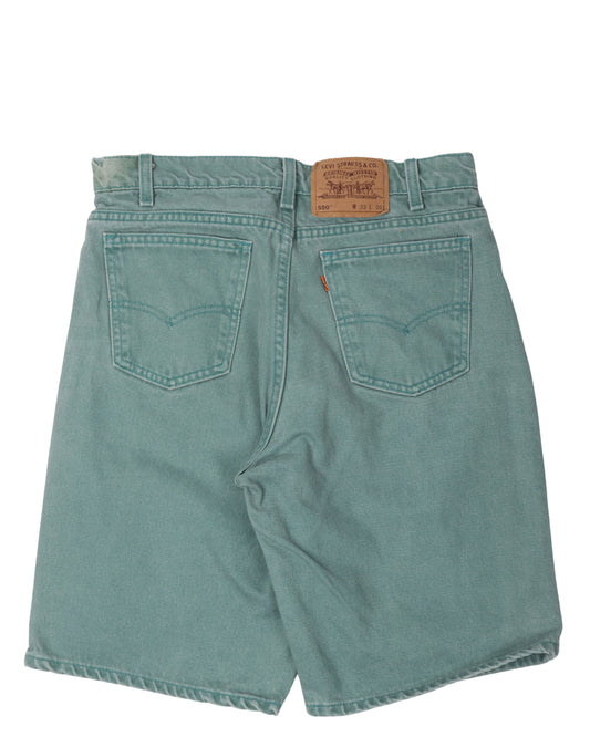 Levi's 550 Dyed Denim Shorts