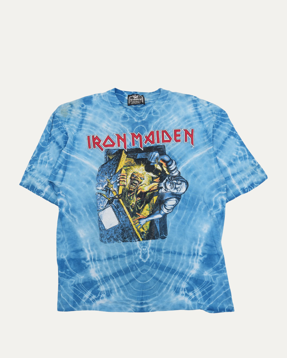 Tie Dye Iron Maiden 1990 T-Shirt