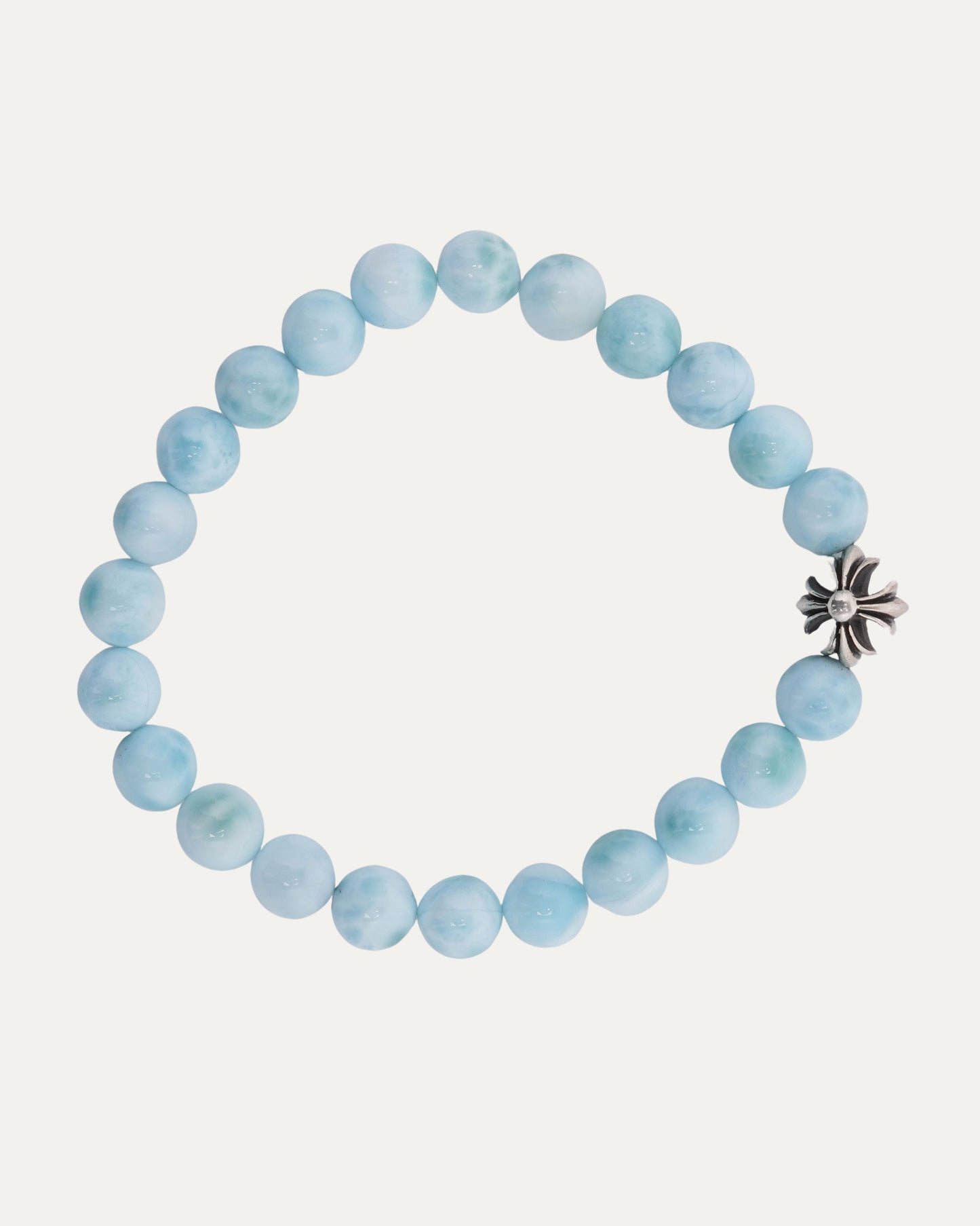 8mm Plus Cross Bead Bracelet