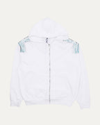 Runway Crystal Zip Up Hoodie