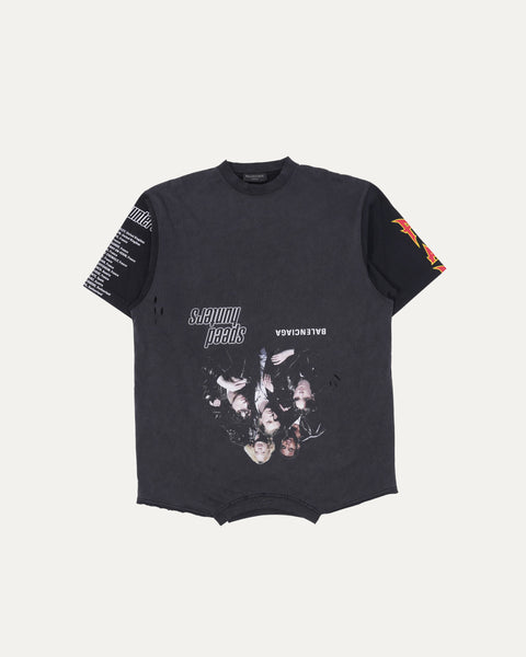 Balenciaga Speed Hunters Upside Down Oversized Short Sleeve T