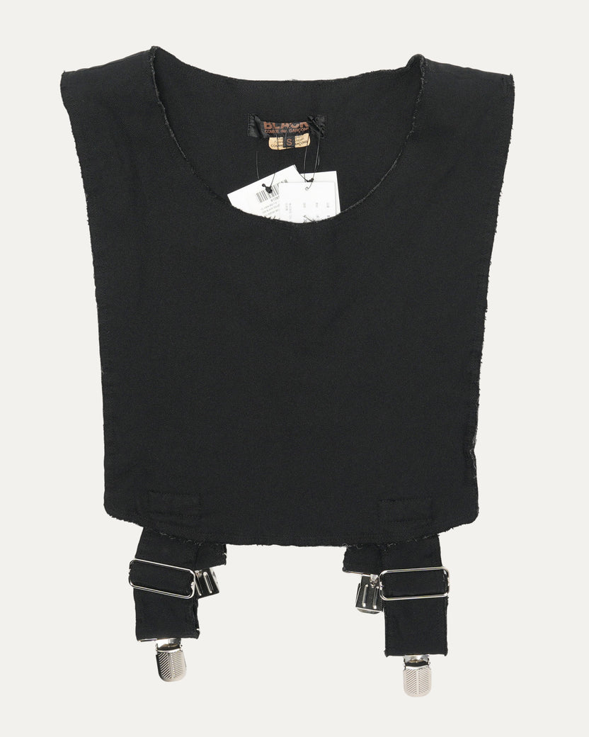 BLACK Bib Suspenders