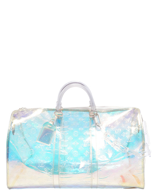 Monogram Prism Keepall Bandoulière 50