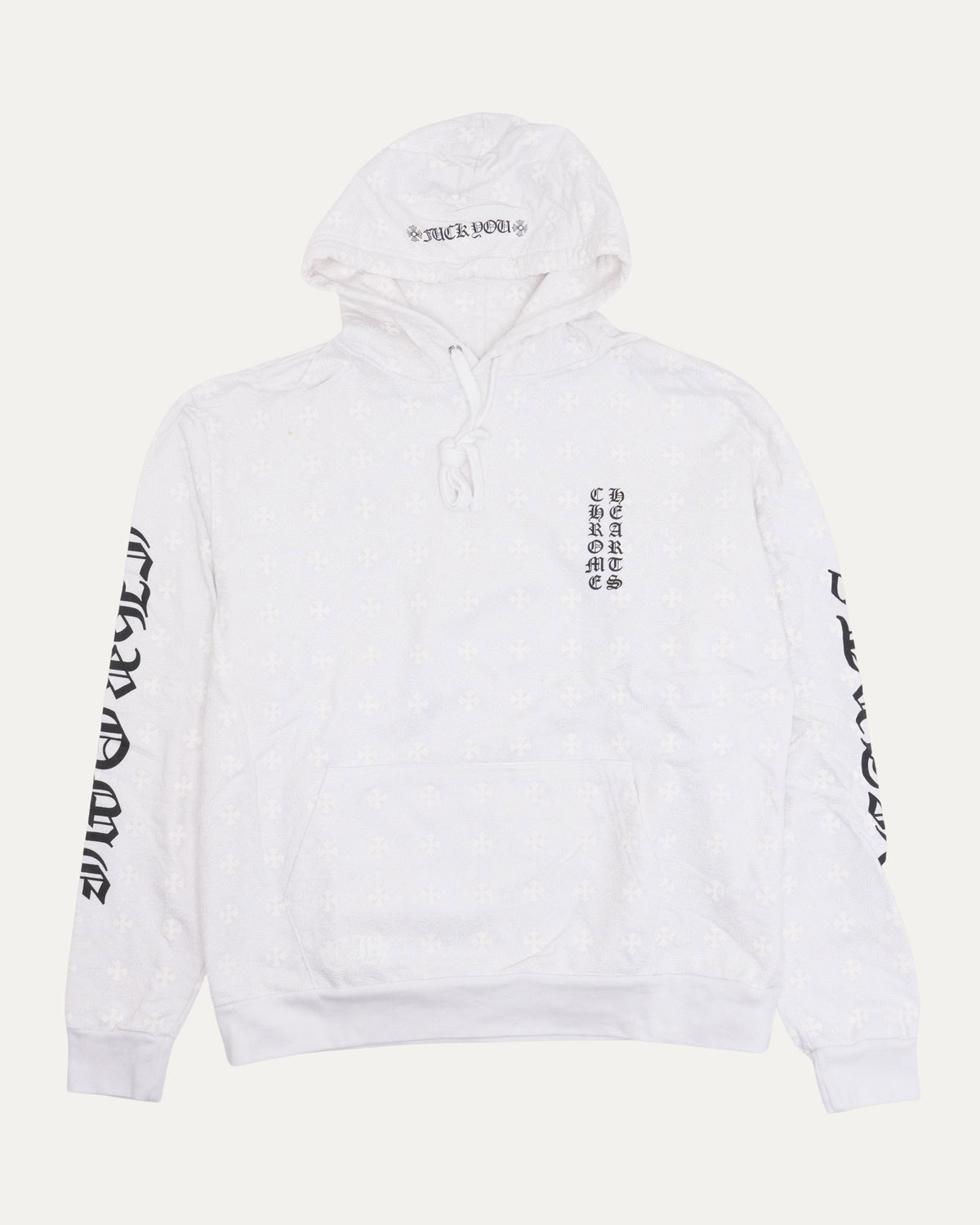 Monogram Horseshoe Logo Hoodie
