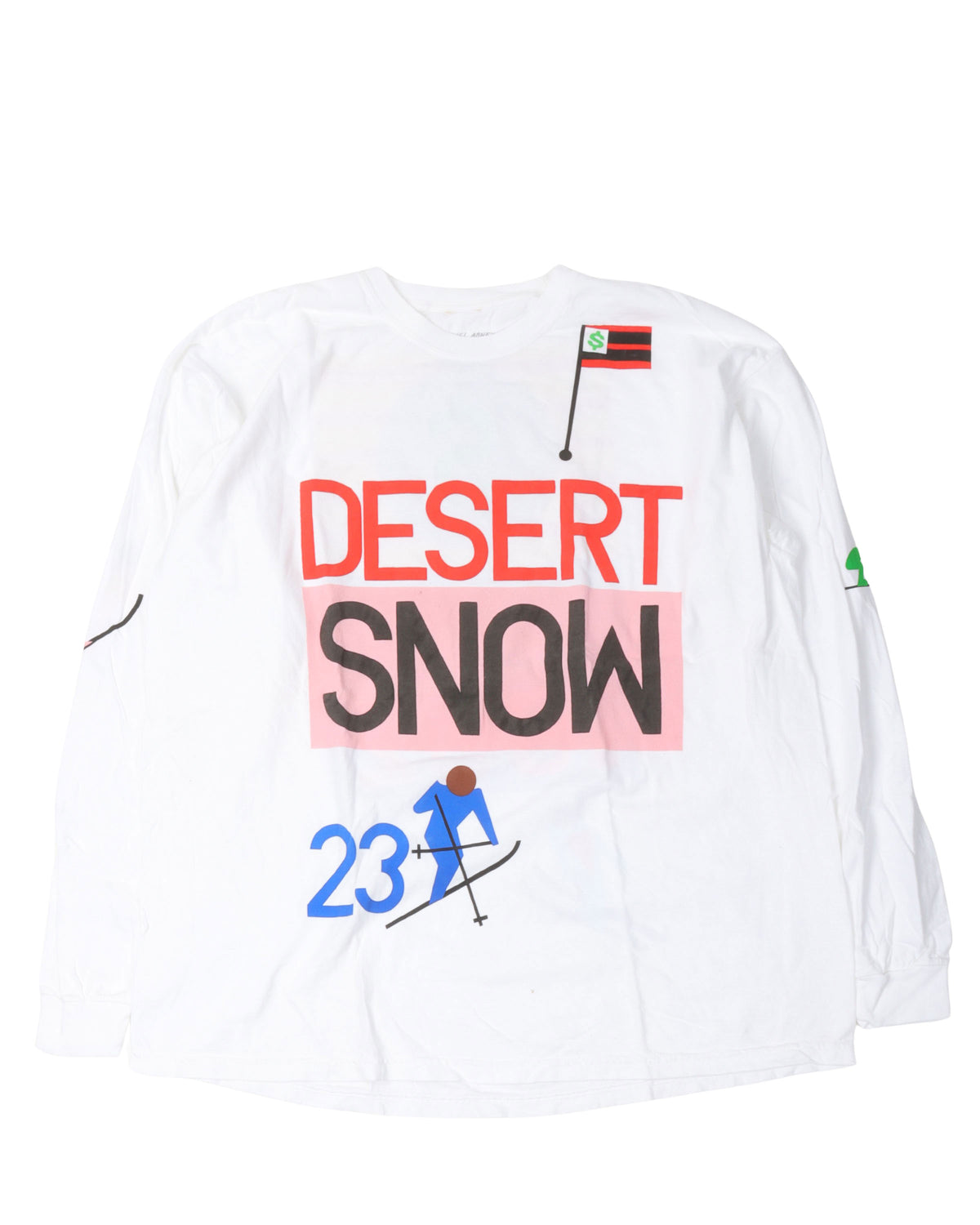 Pusha T Desert Snow Long Sleeve T-Shirt