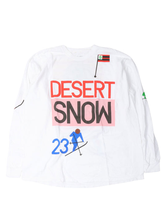Pusha T Desert Snow Long Sleeve T-Shirt