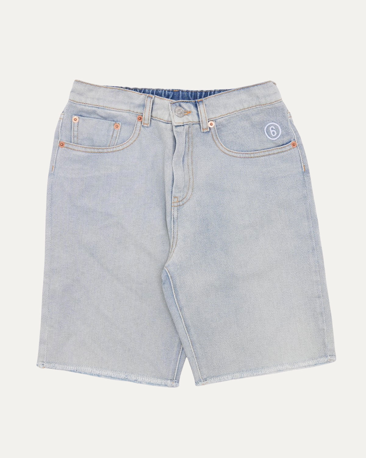 MM6 Cut Off Jean Shorts