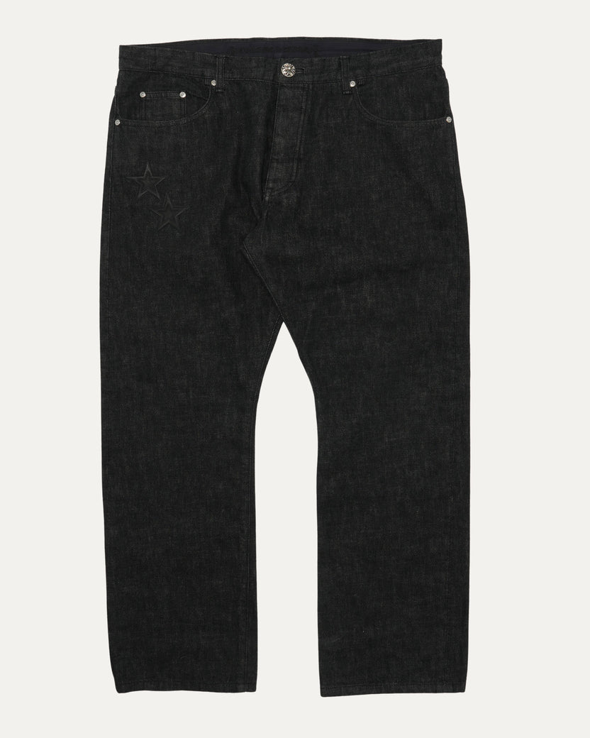 Star Patch Fleur Jeans