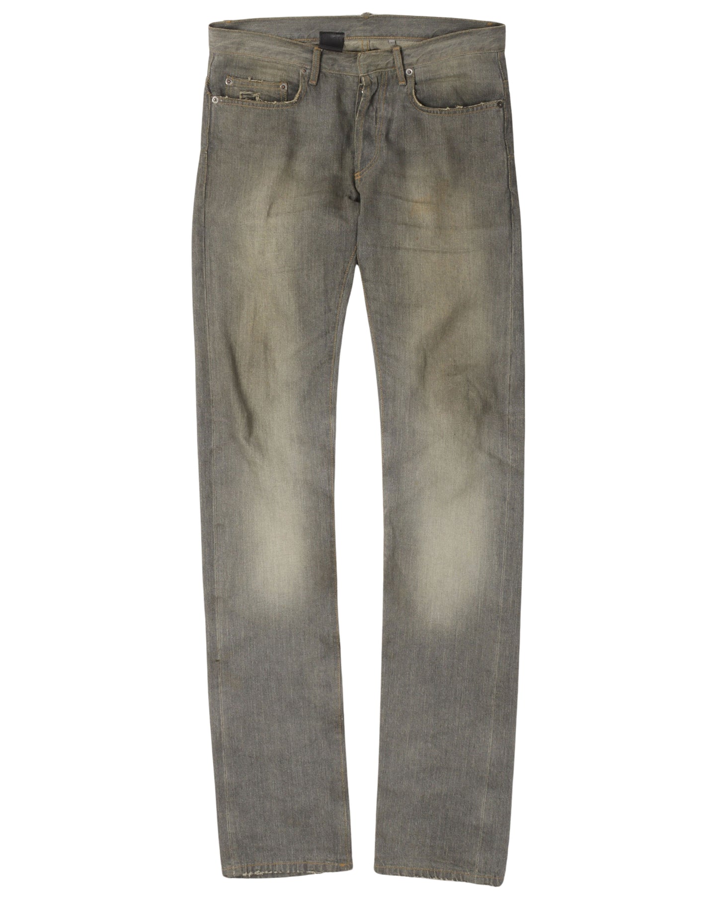 Repaired Slim Fit Jeans