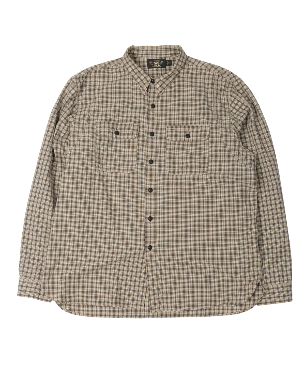 Double Pocket Plaid Shirt