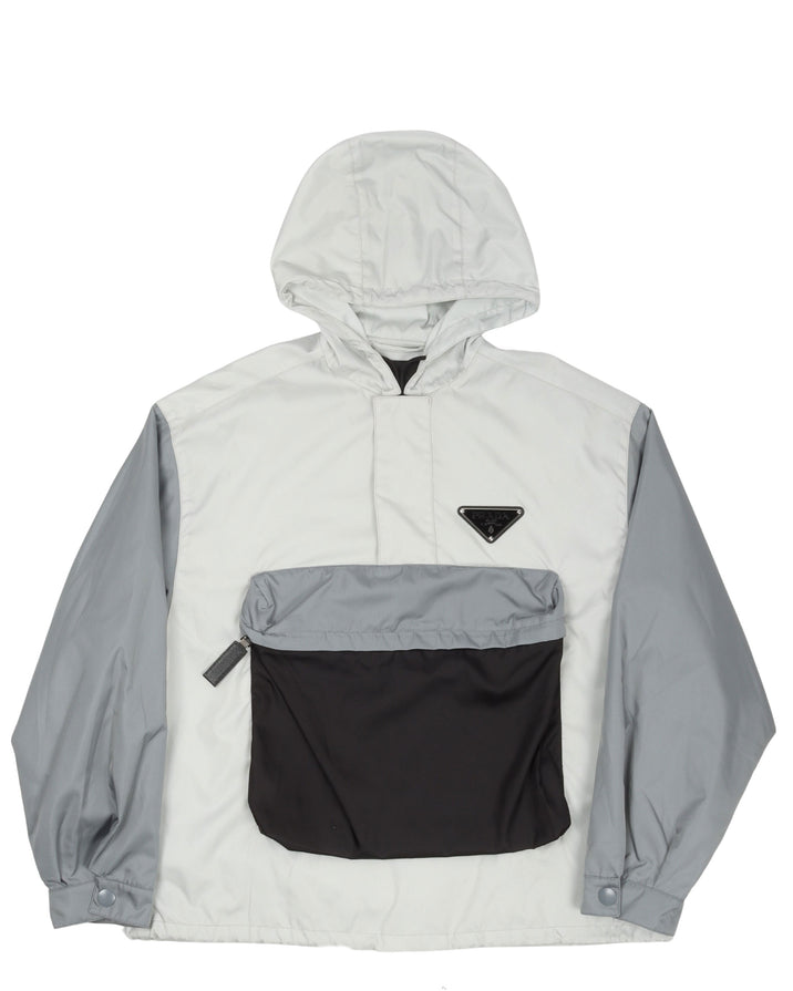 1998aw prada nylon velcro jacket