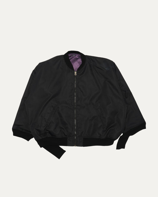 Detached Hem Bomber Jacket