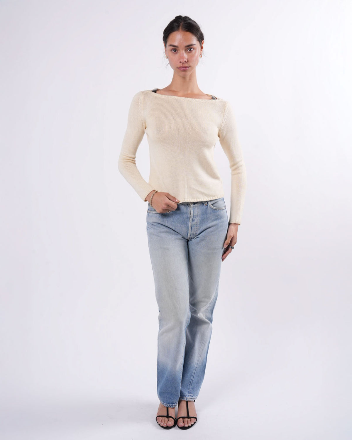 Tom Ford Era Metal Buckle Sweater (c. 1997)