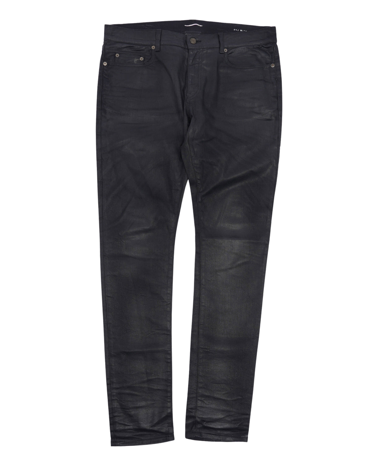 Waxed Skinny Jeans