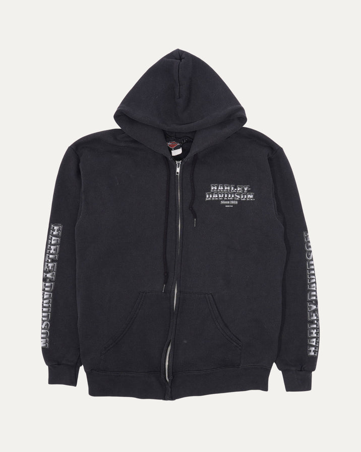 Harley Davidson 'Loud & Proud' Zip Up Hoodie