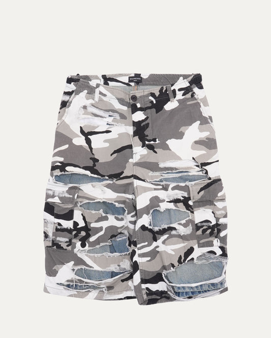 AW21 Afterworld Trompe L'oeil Shorts
