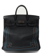 Embroidered Runway Birkin 40 Bag